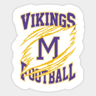 Minnesota Vikings Football Sticker